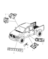 Jeep Commander Seat Switch Diagram - 56040636AC