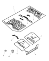 Ram 1500 Floor Pan Diagram - 55372514AB
