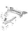 Dodge Engine Mount Diagram - 5105290AC