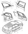 Chrysler Emblem Diagram - 4857662AC