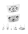 Jeep Compass HVAC Control Module Diagram - 68484296AB