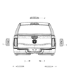Ram Tail Light Diagram - 68362184AB