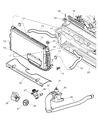 Dodge Intrepid Engine Cooling Fan Diagram - 5066161AA