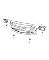 2018 Dodge Challenger Headlight Diagram - 68338883AC
