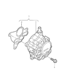 2009 Dodge Journey Fuel Pump Seal Diagram - 68000630AB