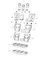 2020 Jeep Renegade Seat Cover Diagram - 7AC86LXHAA