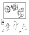 Ram 4500 Power Steering Pump Diagram - 68225509AA