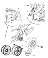 Jeep TPMS Sensor Diagram - 56029359AA