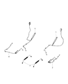 Chrysler Voyager Door Latch Cable Diagram - 68351714AA