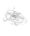 Ram Engine Cover Diagram - 4627632AC