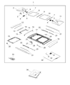 Jeep Renegade Sunroof Diagram - 6QX05LXHAA