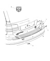 Dodge Journey Emblem Diagram - 5113649AA