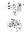 Chrysler Sebring Engine Mount Diagram - 5085487AA