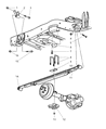 Dodge Dakota Leaf Spring Diagram - 52106765AE
