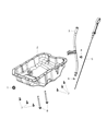 Dodge Dart Dipstick Diagram - 5047398AC