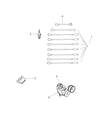 Dodge Ram 3500 Ignition Coil Diagram - 56028394AB