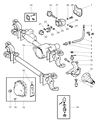 Dodge Ram 2500 Steering Knuckle Diagram - 5015238AA