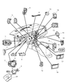 Dodge Ram 3500 Clock Spring Diagram - 56049795AC