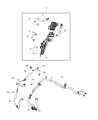 Jeep Renegade A/C Condenser Diagram - 68423359AB