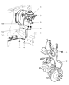 1998 Jeep Cherokee Brake Line Diagram - 52127988AC