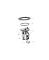 Dodge Caliber Fuel Level Sensor Diagram - 68051684AA