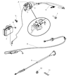Jeep Commander Accelerator Cable Diagram - 52109653AD