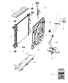 Jeep Grand Cherokee Radiator Diagram - 55038002AH
