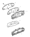 Dodge Caravan Instrument Cluster Diagram - 4778140AC