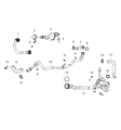 2020 Jeep Wrangler EGR Tube Diagram - 68490191AA