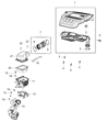 Dodge Dart Air Duct Diagram - 4627123AD