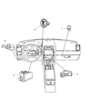 2009 Chrysler 300 Ignition Switch Diagram - 1FU931X9AB
