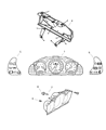 Chrysler Crossfire Instrument Cluster Diagram - 5097425AA