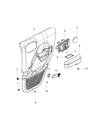 Jeep Gladiator Armrest Diagram - 6RL58LA3AC