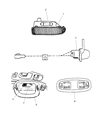Chrysler LHS Dome Light Diagram - 4728570