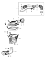 Jeep Mass Air Flow Sensor Diagram - 68069532AA
