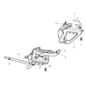 2006 Dodge Caravan Vapor Canister Diagram - 4891624AA