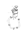Chrysler Coolant Reservoir Diagram - 68020935AD