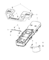 Ram Engine Cover Diagram - 68358113AA