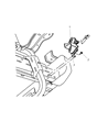 Dodge Horn Diagram - 5026982AC