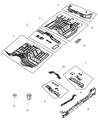 Ram Floor Pan Diagram - 68095923AA