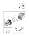Ram 2500 A/C Clutch Diagram - 68461375AA