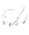 Ram 4500 Power Steering Hose Diagram - 68143652AC