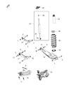 Jeep Trailing Arm Diagram - 5090044AE