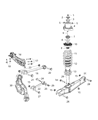 Dodge Journey Control Arm Diagram - 4766950AD