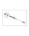 Ram 3500 Drive Shaft Diagram - 68305624AC