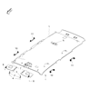 2020 Jeep Renegade Sun Visor Diagram - 7ES93MS7AA