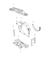 Ram Fan Shroud Diagram - 68241660AA