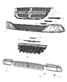 Ram C/V Emblem Diagram - 68146394AA