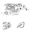 Dodge Magnum Alternator Diagram - 4896805AB