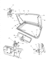 Jeep Grand Cherokee Tailgate Lock Diagram - 4882916